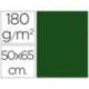 Cartulina Guarro verde abeto 500 x 650 mm de 185 g/m2