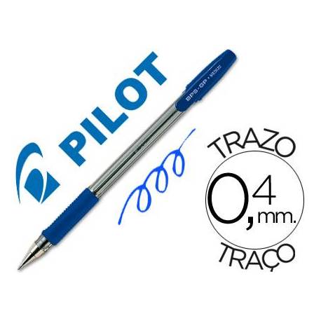 Boligrafo Pilot BPS-GP Azul 0,4 mm