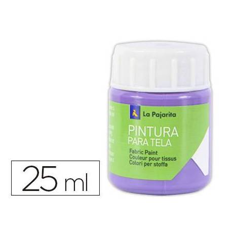 Pintura para tela La Pajarita color lila