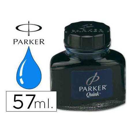 Tinta estilográfica marca Parker Azul Real