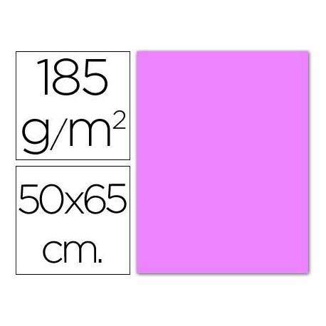 Cartulina Guarro lila 500 x 650 mm de 185 g/m2