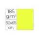 Cartulina Guarro amarillo limon 500 x 650 mm de 185 g/m2