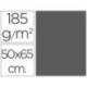 Cartulina Guarro gris plomo 500 x 650 mm de 185 g/m2