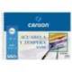 Bloc de dibujo espiral Acuarela Canson Din A3 10 hojas 370 gr