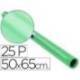 Papel charol marca Sadipal rollo verde palido 25 hojas