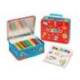 Rotulador Carioca caja metalica 100 rotuladores colores surtidos