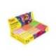 Plastilina Jovi Fluorescentes pequeñas colores surtidos Caja de 30 unidades 50 gr