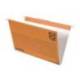 Carpeta colgante marca Gio Folio con visor superior Kraft eco Lomo 30 mm 