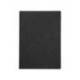 Libreta Clarefontaine color negro A4 tapa cartulina cuadriculado 5mm 96 hojas