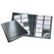 Tarjetero Durable A4 polipropileno color negro 20 fundas