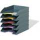 Bandeja de sobremesa Durable plastico 255x55x330mm color gris