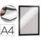 Porta anuncios Durable magnetico adhesivo A4 negro