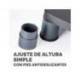 Soporte marca Fellowes para monitor estandar