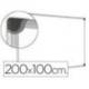 Pizarra Blanca Vitrificada Magnetica con marco de aluminio 200x100 Bi-Office