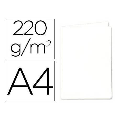 Subcarpeta Exacompta de cartulina Din A4 color blanco 220 gr