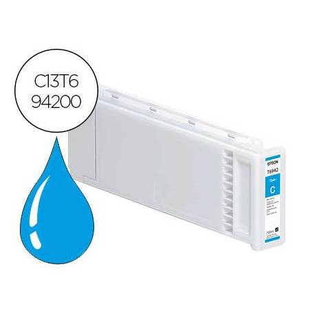 Cartucho Epson T6942 color Cian C13T694200