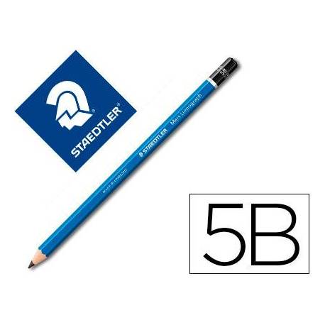 Lapices grafito Staedler Mars Lumograph 100 5B
