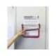 Marco Tarifold Din A4 magnetico color rojo pack de 2
