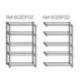 Estanteria marca Paperflow metalica 6 estantes modulo adicional