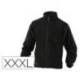 Chaqueta marca Deltaplus polar con cremallera negra 3XL