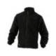 Chaqueta marca Deltaplus polar con cremallera negra 3XL