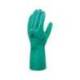 Guante DeltaPlus de Nitrilo flocado Algodon talla 9