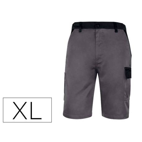 Bermuda de trabajo DeltaPlus gris talla XL