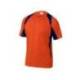 Camiseta manga corta Deltaplus de color Naranja Talla XXL