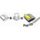 Dispensador Post-it ® PRO Z-Notes 76 x 76 color negro