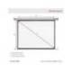 Pantalla marca Nobo mural blanco mate 2000x1513 mm