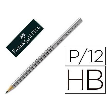 Lapiz grafito marca Faber Castell Grip 2001 HB triangular