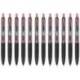 Boligrafo Uni-Ball roller UMN-207 color rojo trazo 0,4 mm