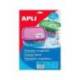 Etiqueta adhesiva marca apli 12328 63,5 x 38,1 mm