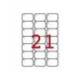 Etiqueta adhesiva marca apli 12328 63,5 x 38,1 mm