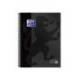 Cuaderno Oxford A4 Gris Tapa Extradura 80 hojas Cuadrícula 5 mm