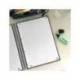 Cuaderno Oxford A4 Gris Tapa Extradura 80 hojas Cuadrícula 5 mm