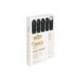BARRA DE MAQUILLAJE JOVI TWIST MAKE-UP NEGRO CAJA DE 5 UNIDADES