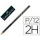 Lapices de grafito de Faber Castell 9000 2H