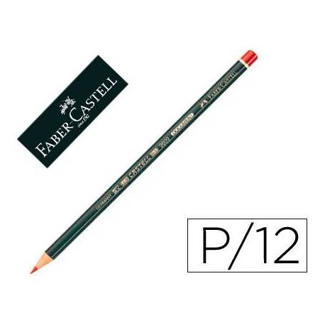 Lapices copiativo Faber Castell color rojo