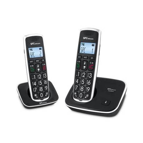 Telefono inalambrico spc Telecom 7243n negro