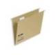 Carpeta colgante Hamelin folio prolongado visor superior kraft eco naranja amarillo