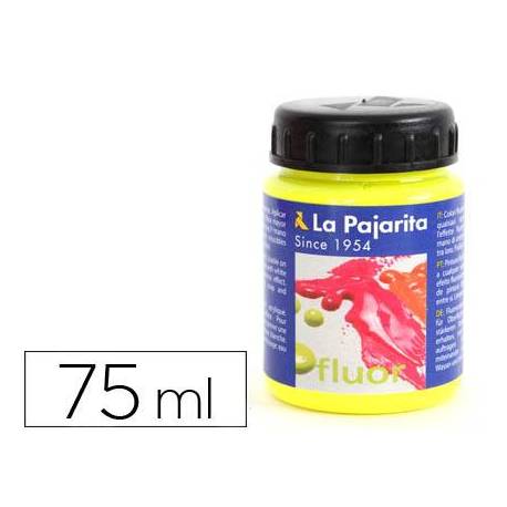 Pintura acrilica La Pajarita F-02 color amarillo canario