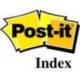 Banderitas Post-it ® separadoras Index verde, rojo y azul