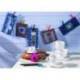 Rotulador Edding 1200 azul metalizado nº73