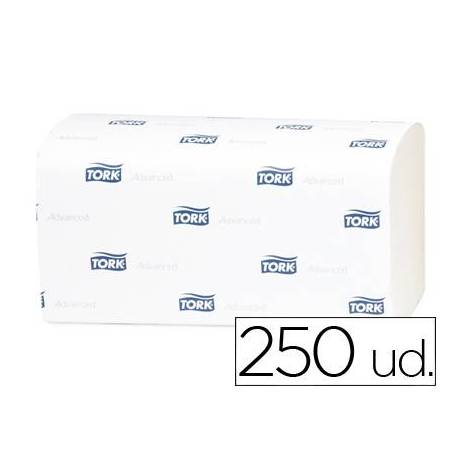 Toalla papel marca Tork engarzada 2 capas 250 unidades