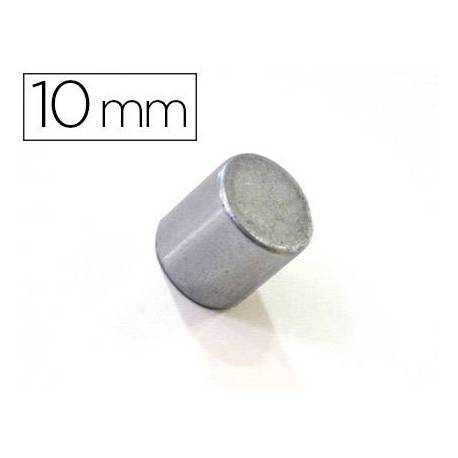 IMANES EXTRAFUERTES BI-OFFICE SUJECION PARA PIZARRA MAGNETICAS 10 MM PLATEADOS BLISTER DE 2 IMANES