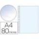 Funda Multitaladro Esselte DIN A4 Cristal 11 taladros 80 MC Caja 100 uds