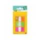 Banderitas Post-it ® Separadoras Index Medianas Colores Naranja, Rosa, Verde
