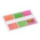 Banderitas Post-it ® Separadoras Index Medianas Colores Naranja, Rosa, Verde