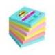 Bloc Quita y Pon Post-It ® Super Sticky 76X76 mm Colores Miami